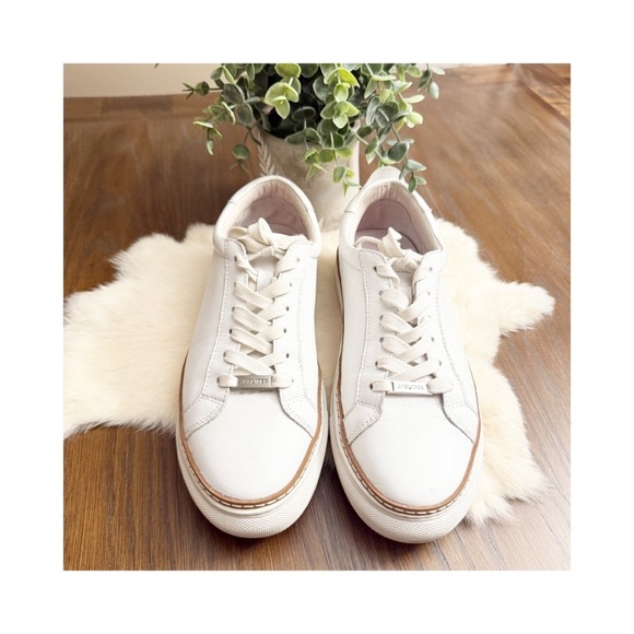 J slides Leyla shoes!!! Just in!! White sneakers! Size. 8.6 - Picture 1 of 6